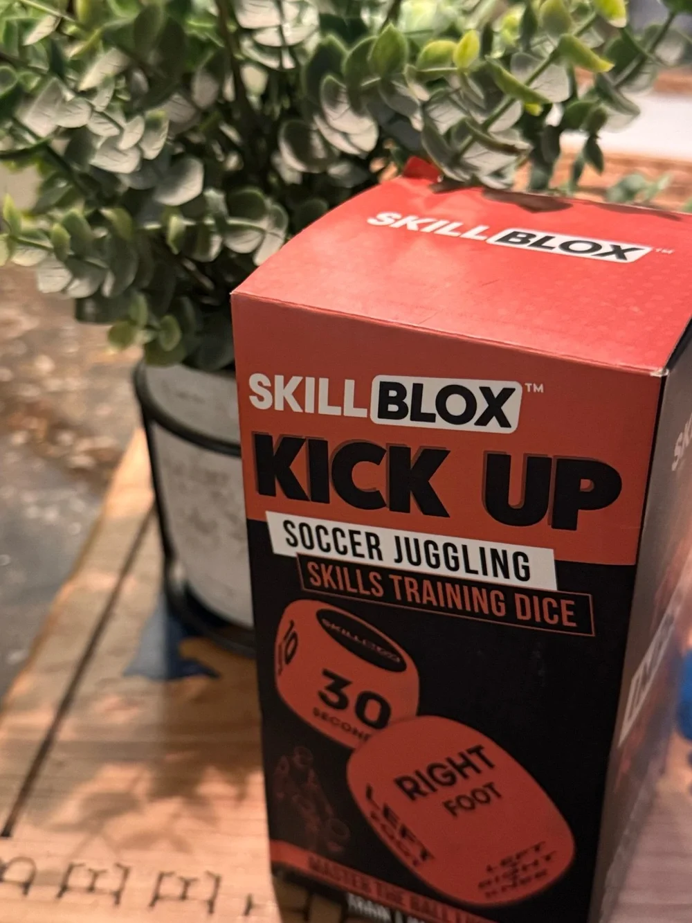 Kick Up Soccer Juggling Dice - Orange (Pair)